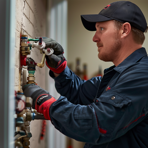 Professional re-piping service for a Las Vegas home