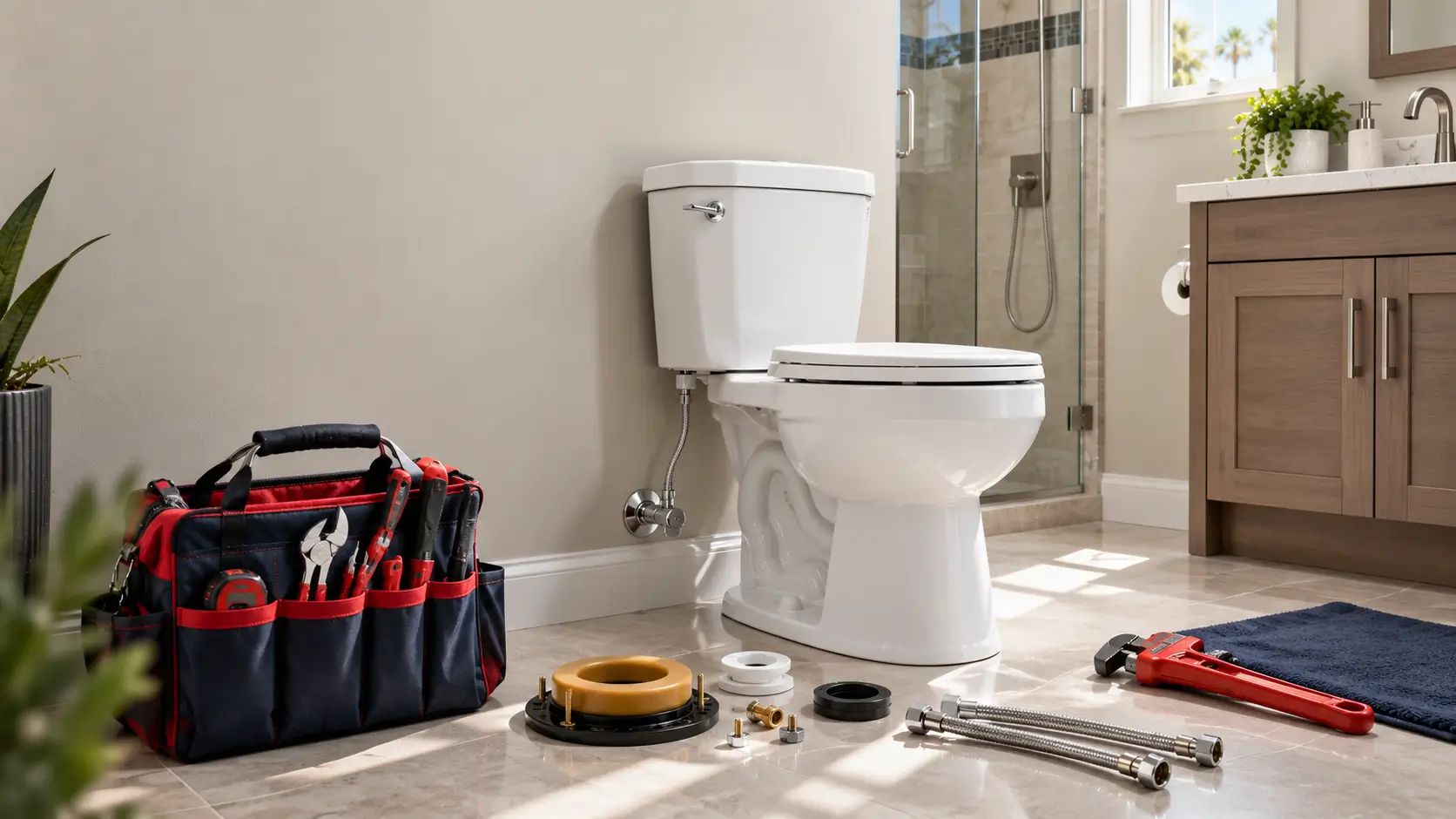 Toilet repair and installation service in Las Vegas