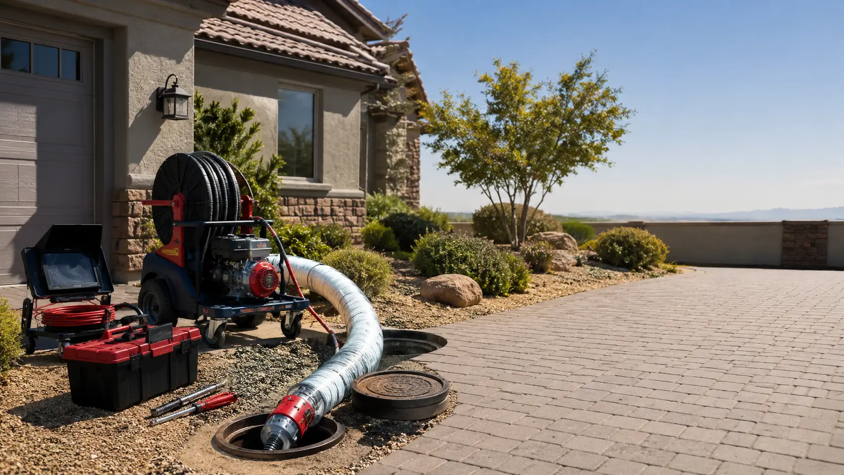 Trenchless piping service in Las Vegas