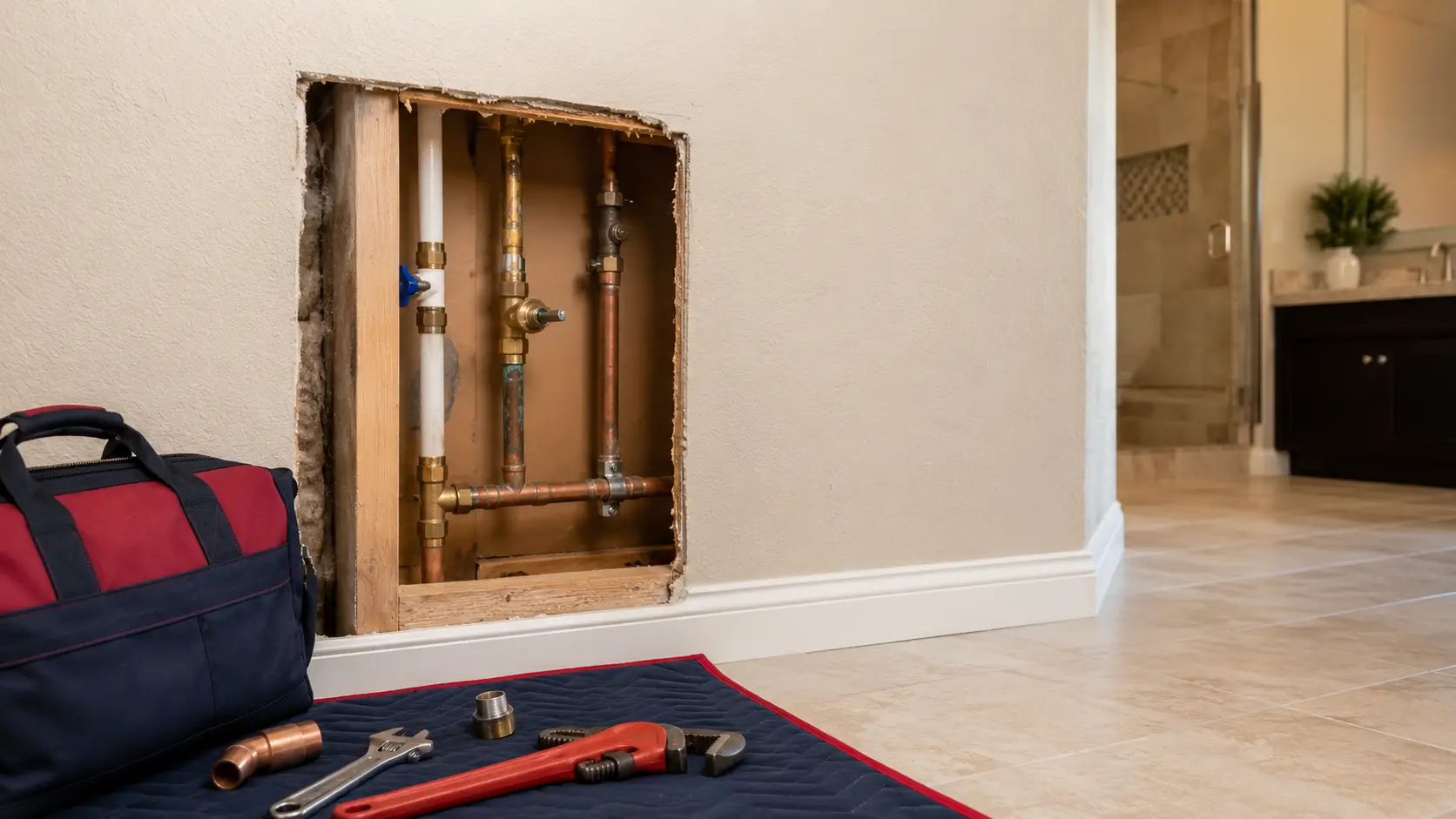 Water pipe repair and replacement in Las Vegas